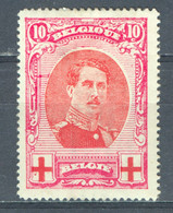 België Nr 133-V1 (X) Cote €35 Perfect - 1901-1930