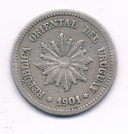 2 CENTESIMOS 1902  URUGUAY /15566/ - Uruguay
