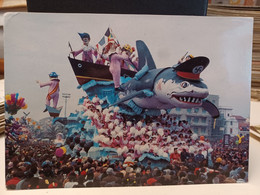 Cartolina Carnevale Di Viareggio Europa Europa Attenta  Costruttore Paolo Lazzari - Viareggio