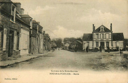 Nouan Le Fuzelier * Place Et Mairie Du Village * Villageois - Andere & Zonder Classificatie