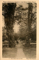 St Martin D'ablois * La Maison De Retraite Des Cheminots * Une Allée Dans Le Parc - Sonstige & Ohne Zuordnung