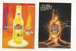 Cp , Publicité , Biére, DESPERADOS , LOT DE 2 CARTES POSTALES - Publicidad