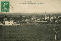 Lauzès * La Gendarmerie Nationale Et Vue Générale Du Village - Other & Unclassified