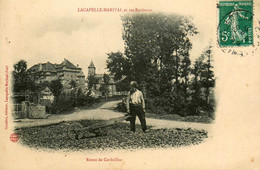 Lacapelle Marival * 1909 * Route De Cardaillac * Villageois - Lacapelle Marival