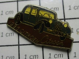 2422 Pin's Pins / Beau Et Rare / THEME : AUTOMOBILES / CITROEN TRACTION AVANT BLEU NUIT 1936 - Citroën