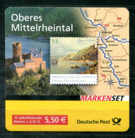 DEUTSCHLAND MH 63a Mnh, Markenheft Oberes Mittelrheintal - GERMANY, ALLEMAGNE - 2001-2010