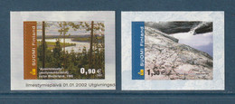 ⭐ Finlande - YT N° 1563 Et 1564 ** - Neuf Sans Charnière - 2002 ⭐ - Unused Stamps