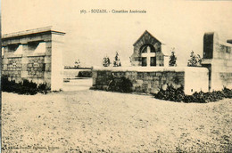 Souain * Vue Sur Le Cimetière Américain - Souain-Perthes-lès-Hurlus