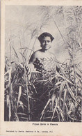 Cpa - Oceanie- Iles Fidji -- Fijian Girls In Reeds - Published By Morris, Hedstrom & Co Levuka - Fiji