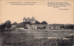 CPA - 35 - COMBOURG - Le Chateau Féodal  Et Son étang - Combourg