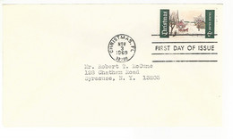 55835 ) USA Christmas Postmark 1969 First Day FDC - Cartas