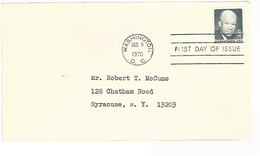 55842 ) USA  Washington Postmark 1970 First Day FDC - Cartas