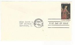 55843 ) USA  Washington Postmark 1968 First Day FDC - Cartas