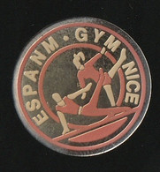 74807-Pin's-E.s.p.a.n.m. Section Gymnastique.Nice. - Gymnastics