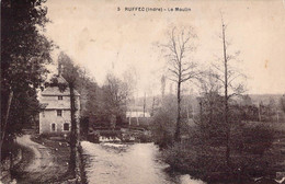 CPA - 36 - RUFFEC - Le Moulin - Rivière - - Other & Unclassified