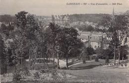 CPA - 37 - LANGEAIS - Vue D'ensemble - Parc Et Chateau Eglise - Langeais