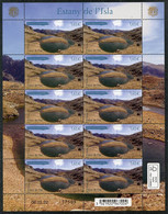 ANDORRA ANDORRE (2022) Estany De L'Isla, Vall D'Incles, Canillo, Étang, Pond, Estanque, Dam - Mint MNH Feuille Sheet - Nuevos