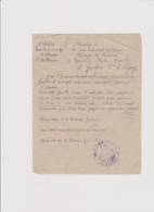 4e REGION De CHARTRES  SOUS INTENDANCE MILITAIRE SERVICE Des PENSIONS HABITANT De LA GASTINE Cne De DIGNY (E&L) 1924 - 1914-18