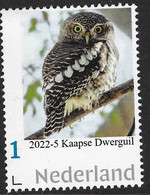 Nederland  2022-5  Uilen Owls  Kaapse Dwerguil      Postfris/mnh/neuf - Unused Stamps