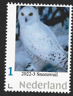 Nederland  2022-3  Uilen Owls : Sneeuwuil  Snowy Owl       Postfris/mnh/neuf - Nuevos