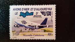 Caledonia 2022 Caledonie Avion LE BIG BOSS Boeing 747 UTA Aviation Airplane 1v Mnh - Ungebraucht