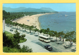 Car, Bus, Beach, Sailing - Songdowon, Wonsan, North Korea - Korea, North