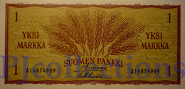 FINLAND 1 MARKKA 1963 PICK 98 UNC - Finland