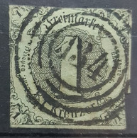 THURN & TAXIS 1852 - Canceled - Mi 4 - Used