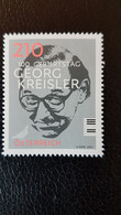 Austria 2022 Autriche 100th Ann Birth 1922 Georg Kreisler Vienna Song Piano 1v Mnh - Neufs