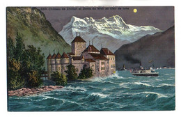 Suisse 041, VD Veytaux, Phototypie Co 668, Château De Chillon - Veytaux