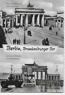 CPSM- Deutsche Berlin- Brandenburger Tor Einst Im Mittelpunkt Einer Weltstadt, Jetzt Hinter Mauern Und Stacheldraht - Mur De Berlin