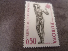 Rodin (1840-1917) L'Ange D'Airain - Europa - 50c. - Yt 1789 - Lilas Et Noir - Neuf Avec Trace - Année 1974 - - 1974