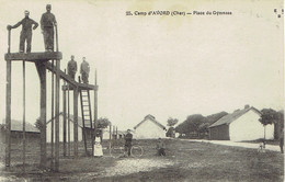 18 Camp D'avord Place Du Gymnase  Militaria 1915 - Avord