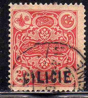 FRENCH CILICIE CILICIA FRANCAISE 1919  TURKISH STAMP POSTAGE DUE TAXE 20pa USED USATO OBLITERE' - Gebraucht