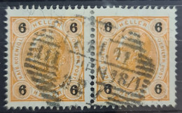 AUSTRIA 1899 - Canceled - ANK 73 - Perf. 13 : 13 - PAIR! - Gebraucht