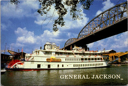 Tennessee Nashville "General Jackson" Heading Up River From Downtown - Nashville