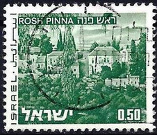 Israel 1971 - Mi 531x - YT 465 ( Landscape Of Israel : Rosh Pinnav ) - Used Stamps (without Tabs)