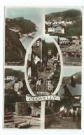 Postcard  Clovelley Multiview Rp Posted 1933 Sweetman - Clovelly