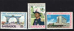 BARBADOS - 1967 - 1st Anniv. Of Independence - MH - Barbados (1966-...)