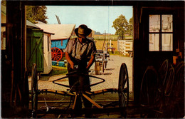 Pennsylvania Amish Country Amish Carriage Maker 1965 - Lancaster