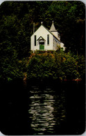 New York Adirondacks Old Forge St Peter's-By-The-Lake Epsicopal Summer Chapel On Fourth Lake - Adirondack