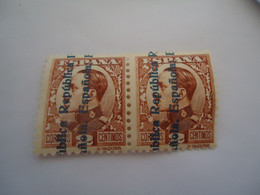 SPAIN    MNH PAIR    STAMPS   1931  OVERPRINT - Telegramas