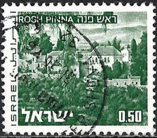 Israel 1971 - Mi 531x - YT 465 ( Landscape Of Israel : Rosh Pinnav ) - Used Stamps (without Tabs)