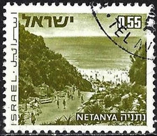 Israel 1972 - Mi 532x - YT 466 ( Landscape Of Israel : Netanya ) - Used Stamps (without Tabs)