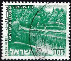 Israel 1972 - Mi 525x - YT 459 ( Gan Ha-Shelosha ) - Oblitérés (sans Tabs)