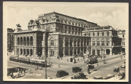 WIEN  AUSTRIA, OPER TRAM TRAMWAY, OLD PC - Stephansplatz