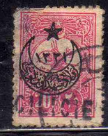 FRENCH CILICIE CILICIA FRANCAISE 1919 TURKISH STAMP CRESCENT STAR OVERPRINTED 20pa USED USATO OBLITERE' - Usati