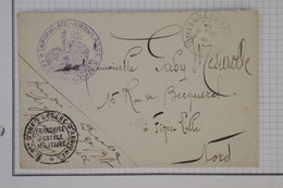 BA7  AFRIQUE     BELLE LETTRE  FM 1945  INFANTERIE A LILLE   FRANCE  +A VOIR + AFFRANCH.INTERESSANT - Other & Unclassified