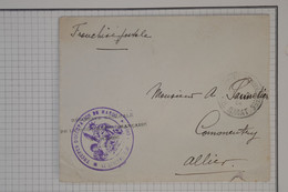 BA7   TROUPES  D OCCUPATION DU MAROC  BELLE LETTRE  FM 1914 POUR  CONNANTRY ?  FRANCE  +A VOIR + AFFRANCH.  INTERESSANT - Storia Postale