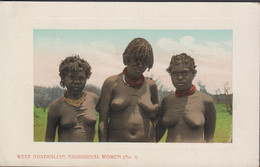 1910. Western Australia. POST CARD With Picture: WEST AUSTRALIAN ABORIGINAL WOMEN (No 1).  - JF431647 - Brieven En Documenten